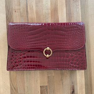 Lederer de Paris original crocodile handbag